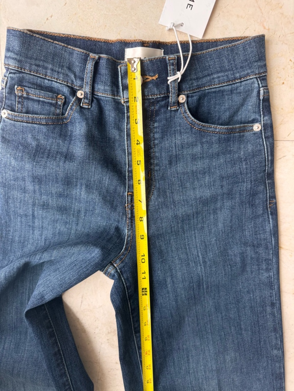 Frame Le Slim Palazzo Blue Jeans size 25 - Picture 11 of 13